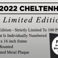Alternative view of Cheltenham Festival 2022 Ltd Edition Print Major Race Winners