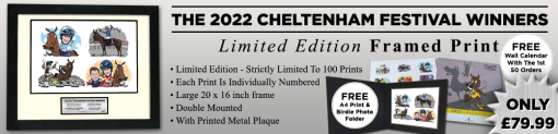 Cheltenham Festival 2022 Ltd Edition Print Major Race Winners - Image 2
