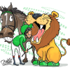 Running Lion 
