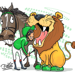 Running Lion 