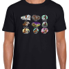 Flat Racing Legends Black T-Shirt